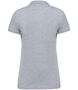 Kariban Ladies Short Sleeve Piqué Polo Shirt | Oxford Grey thumbnail 2