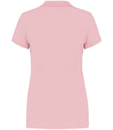 Kariban Ladies Short Sleeve Piqué Polo Shirt | Pale Pink thumbnail 2