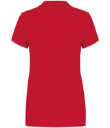 Kariban Ladies Short Sleeve Piqué Polo Shirt | Red thumbnail 2