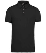 Kariban Jersey Polo Shirt | Black thumbnail 1