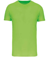 Kariban BIO150IC Crew Neck T-Shirt | Lime Green thumbnail 1