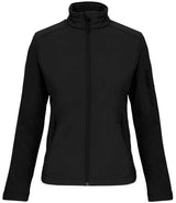 Kariban Ladies Soft Shell Jacket | Black thumbnail 1
