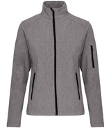 Kariban Ladies Soft Shell Jacket | Marl Grey thumbnail 1