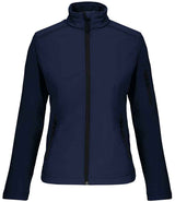 Kariban Ladies Soft Shell Jacket | Navy thumbnail 1