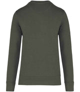 Kariban Unisex Crew Neck Sweatshirt | Dark Khaki thumbnail 2