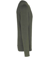 Kariban Unisex Crew Neck Sweatshirt | Dark Khaki thumbnail 3
