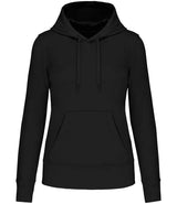 Kariban Ladies Hooded Sweatshirt | Black thumbnail 1