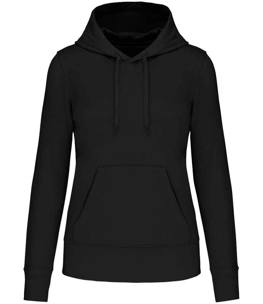 Kariban Ladies Hooded Sweatshirt | Black