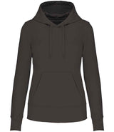 Kariban Ladies Hooded Sweatshirt | Dark Grey thumbnail 1