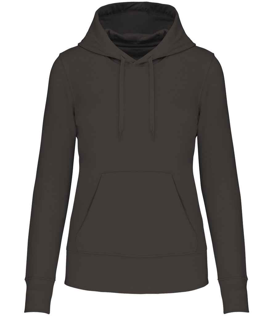 Kariban Ladies Hooded Sweatshirt | Dark Grey