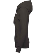 Kariban Ladies Hooded Sweatshirt | Dark Grey thumbnail 3