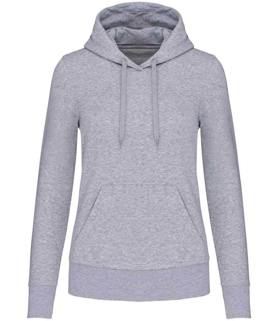 Kariban Ladies Hooded Sweatshirt | Oxford Grey