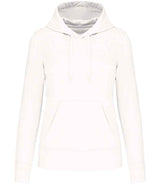 Kariban Ladies Hooded Sweatshirt | White thumbnail 1