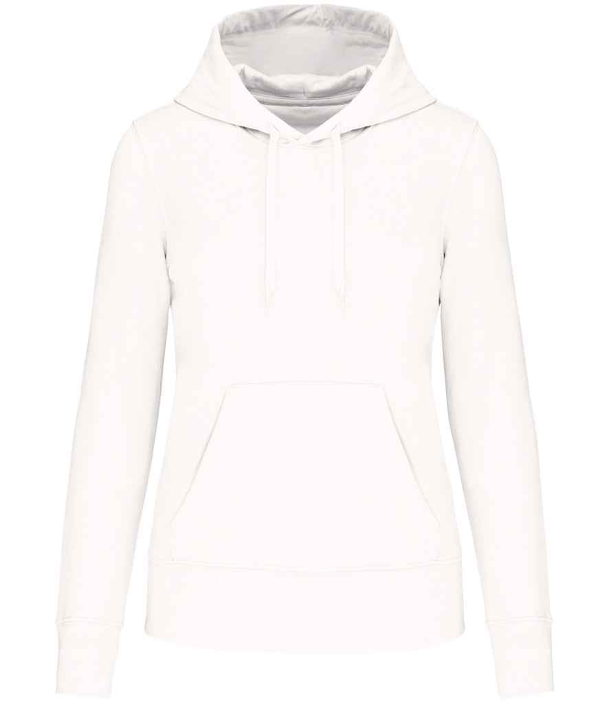 Kariban Ladies Hooded Sweatshirt | White