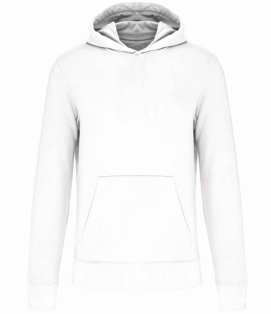 Kariban Kids Hooded Sweatshirt | White