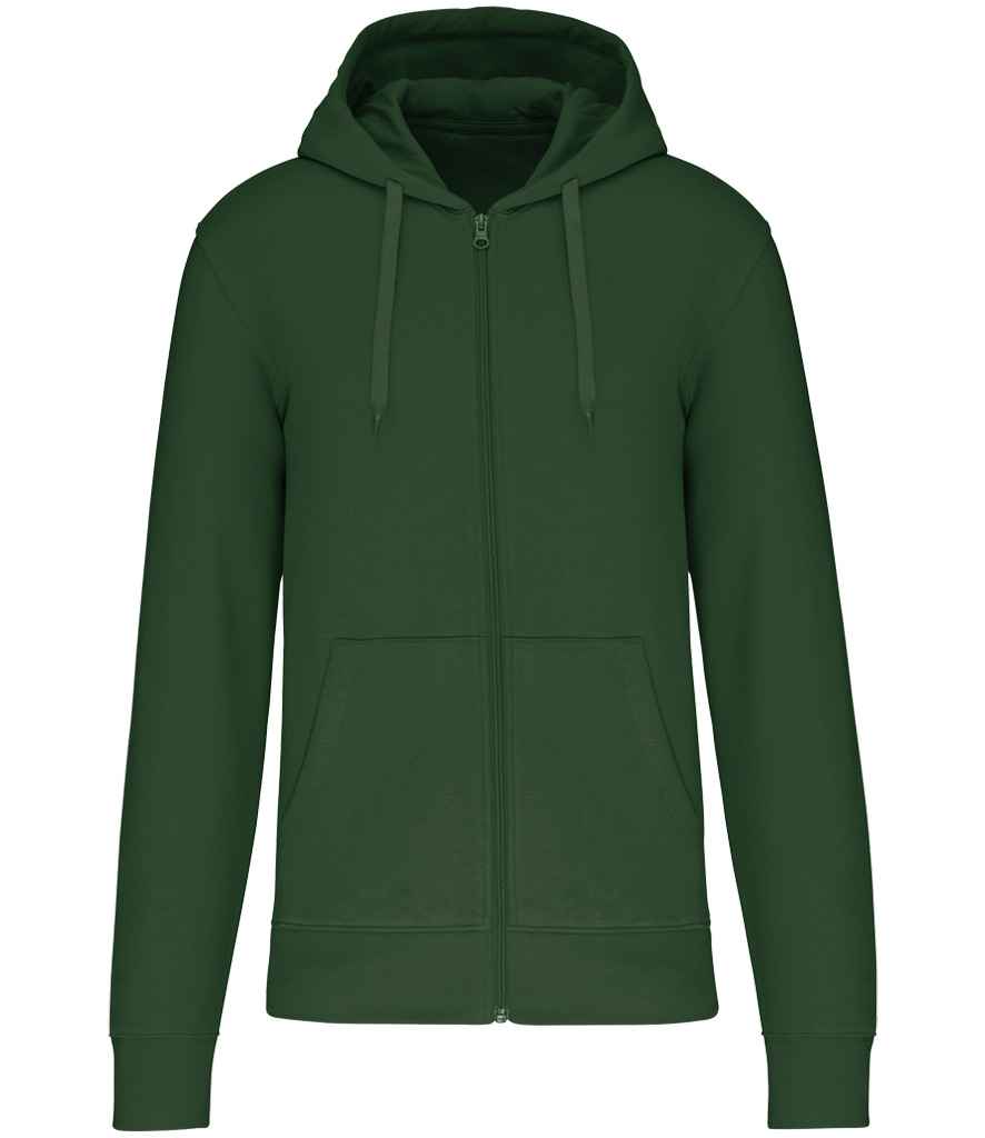 Kariban Full Zip Hoodie | Forest Green