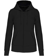 Kariban Ladies Full Zip Hoodie | Black thumbnail 1
