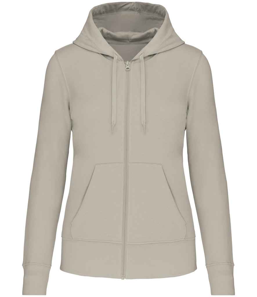 Kariban Ladies Full Zip Hoodie | Clay