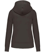 Kariban Ladies Full Zip Hoodie | Dark Grey thumbnail 2