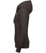 Kariban Ladies Full Zip Hoodie | Dark Grey thumbnail 3