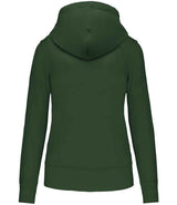 Kariban Ladies Full Zip Hoodie | Forest Green thumbnail 2