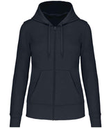 Kariban Ladies Full Zip Hoodie | Navy thumbnail 1