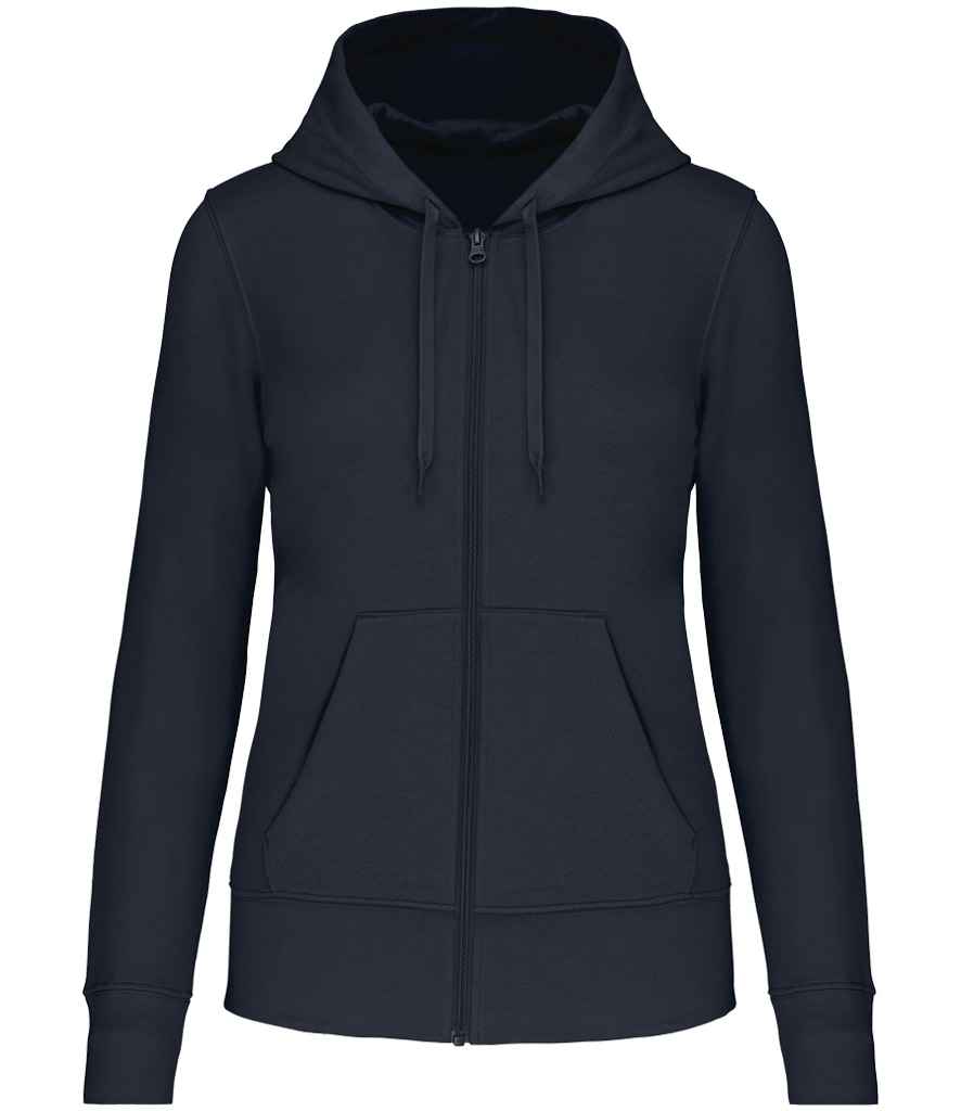 Kariban Ladies Full Zip Hoodie | Navy