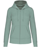 Kariban Ladies Full Zip Hoodie | Sage thumbnail 1