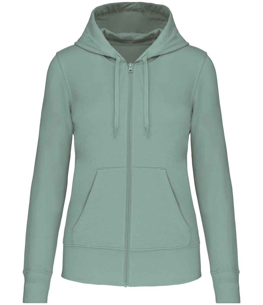 Kariban Ladies Full Zip Hoodie | Sage