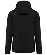 Kariban Unisex Three Layer Hooded Soft Shell Jacket | Black thumbnail 2