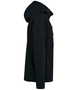 Kariban Unisex Three Layer Hooded Soft Shell Jacket | Black thumbnail 3