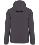 Kariban Unisex Three Layer Hooded Soft Shell Jacket | Titanium thumbnail 2