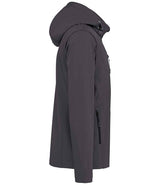 Kariban Unisex Three Layer Hooded Soft Shell Jacket | Titanium thumbnail 3