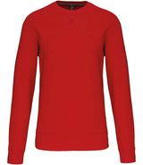 Kariban Crew Neck Sweatshirt | Red thumbnail 1