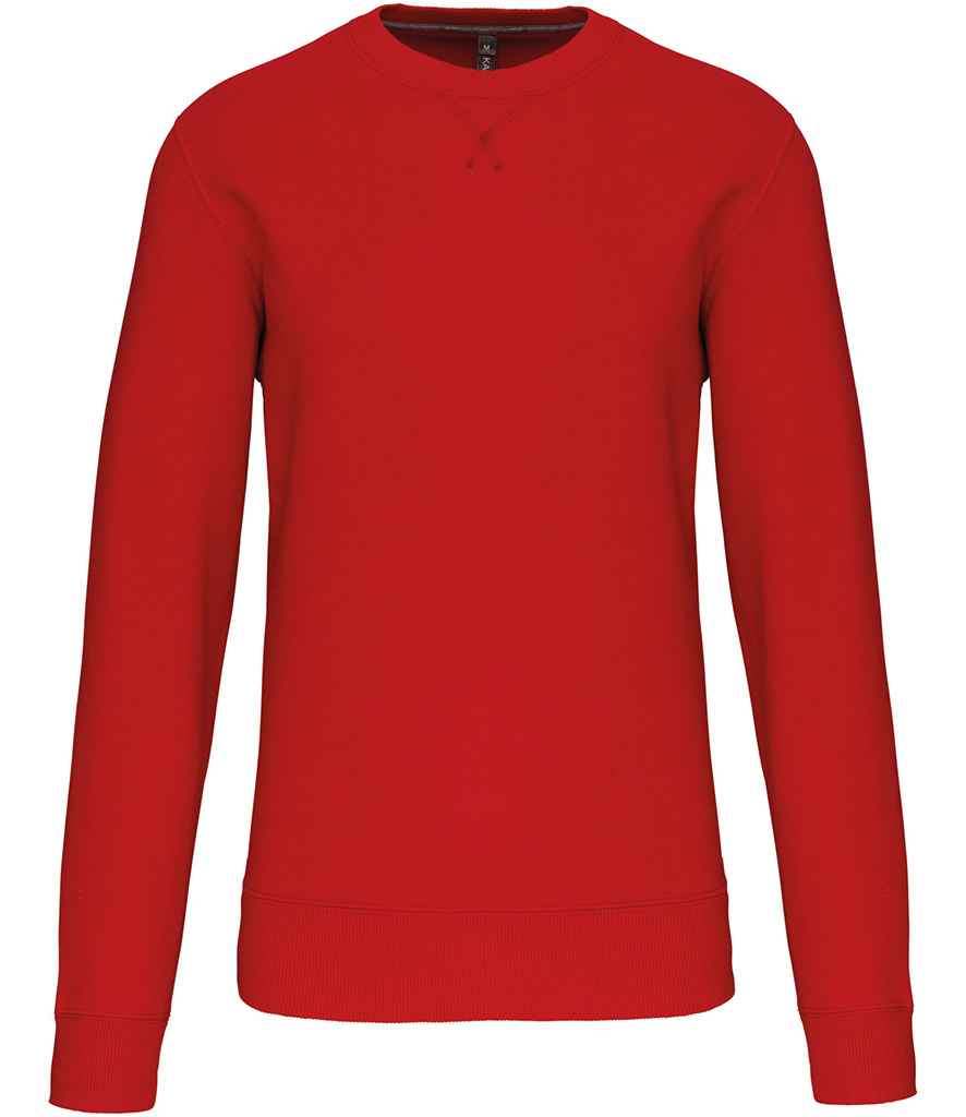Kariban Crew Neck Sweatshirt | Red