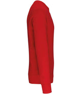 Kariban Crew Neck Sweatshirt | Red thumbnail 3