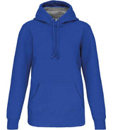 Kariban Heavy Contrast Hoodie | Royal Blue thumbnail 1