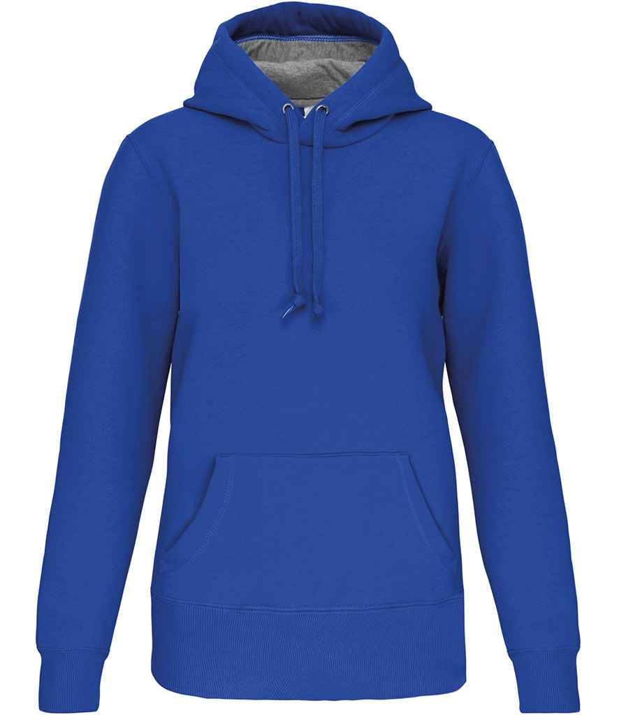 Kariban Heavy Contrast Hoodie | Royal Blue