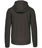Kariban Full Zip Hooded Sweatshirt | Dark Grey thumbnail 2