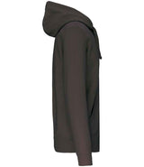 Kariban Full Zip Hooded Sweatshirt | Dark Grey thumbnail 3