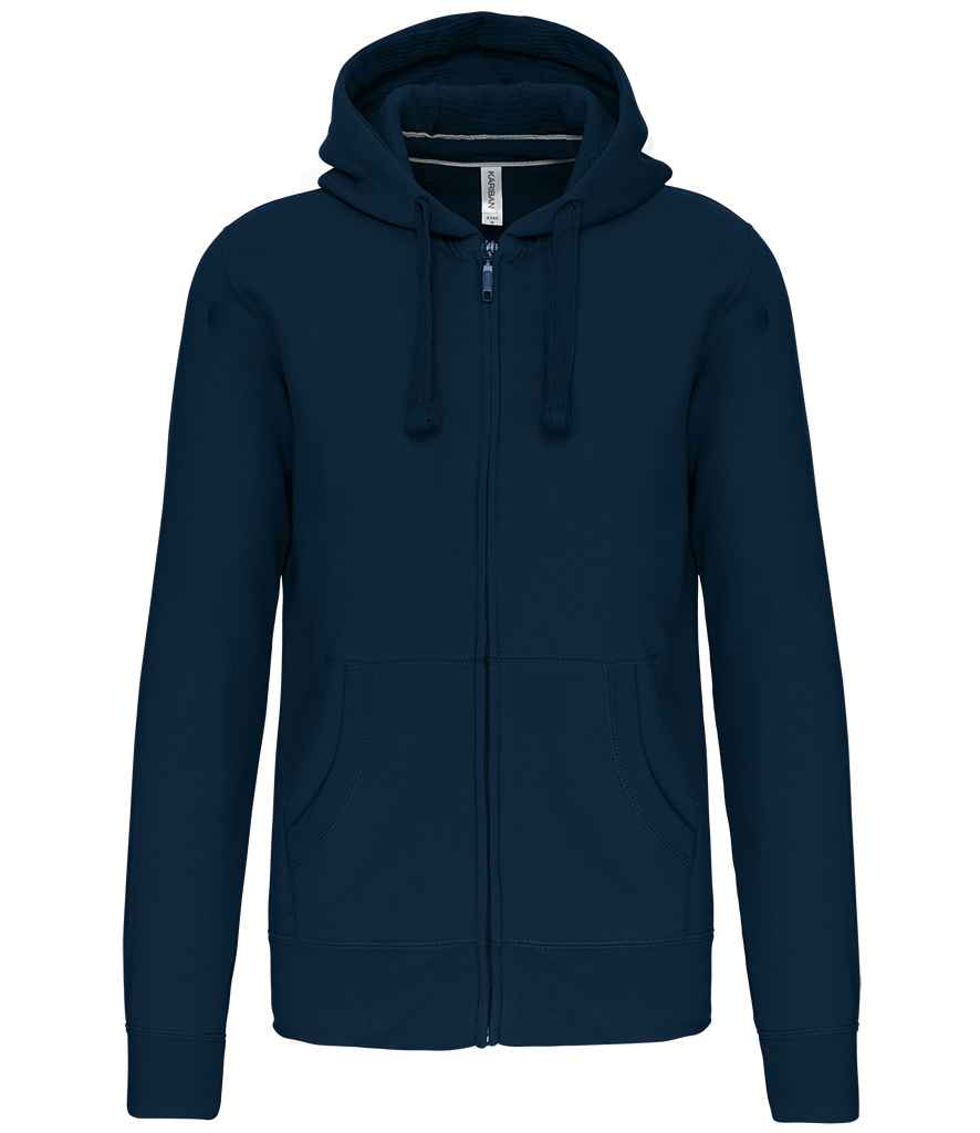 Kariban Full Zip Hooded Sweatshirt | Navy