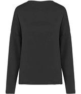 Kariban Ladies Oversized Sweatshirt | Black thumbnail 2
