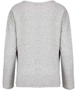 Kariban Ladies Oversized Sweatshirt | Light Grey thumbnail 2