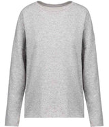 Kariban Ladies Oversized Sweatshirt | Light Grey thumbnail 1