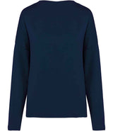 Kariban Ladies Oversized Sweatshirt | Navy thumbnail 2