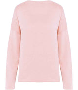Kariban Ladies Oversized Sweatshirt | Pale Pink thumbnail 2