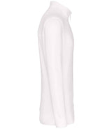 Kariban Zip Neck Sweatshirt | White thumbnail 2