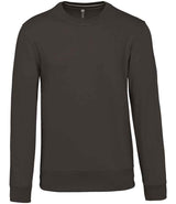 Kariban Crew Neck Sweatshirt | Dark Grey thumbnail 1