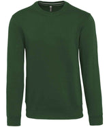 Kariban Crew Neck Sweatshirt | Forest Green thumbnail 1