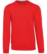 Kariban Crew Neck Sweatshirt | Red thumbnail 1